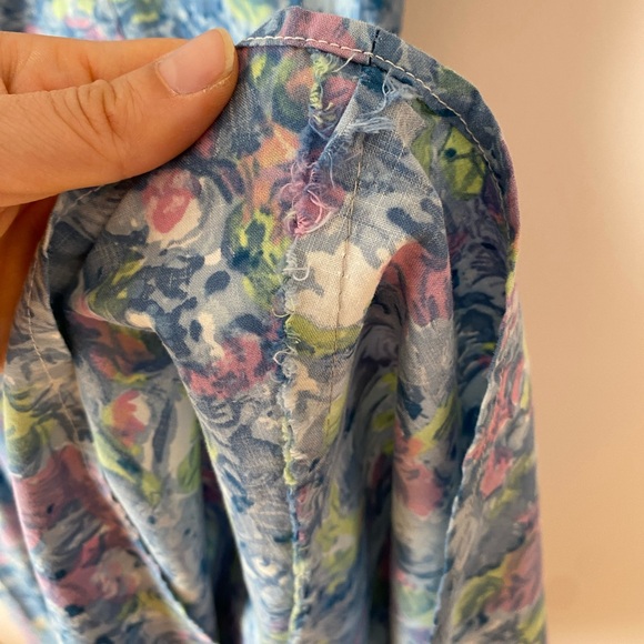 Vtg 1957 Givenchy x Kay Windsor Floral Dress - Picture 9 of 10